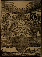 An illustration from Francis Quarles' Emblems and : Hieroglyphics of the life of man, modernized : in four books (1773)