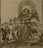 An illustration from Francis Quarles' Emblems and : Hieroglyphics of the life of man, modernized : in four books (1773)