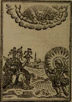 An illustration from Francis Quarles' Emblems and : Hieroglyphics of the life of man, modernized : in four books (1773)