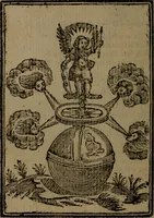 An illustration from Francis Quarles' Emblems and : Hieroglyphics of the life of man, modernized : in four books (1773)
