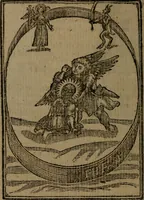 An illustration from Francis Quarles' Emblems and : Hieroglyphics of the life of man, modernized : in four books (1773)