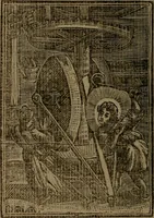 An illustration from Francis Quarles' Emblems and : Hieroglyphics of the life of man, modernized : in four books (1773)