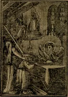 An illustration from Francis Quarles' Emblems and : Hieroglyphics of the life of man, modernized : in four books (1773)