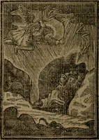 An illustration from Francis Quarles' Emblems and : Hieroglyphics of the life of man, modernized : in four books (1773)