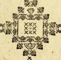 An illustration from Franc. Xav. Mannhart Societatis Jesu presbyteri quinque intimi consiliarii hominis Christiani (1765)