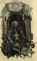 An illustration from Franc. Xav. Mannhart Societatis Jesu presbyteri quinque intimi consiliarii hominis Christiani (1765)
