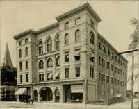 An illustration from Frank P. Milburn, architect, Charlotte, N.C (1899)