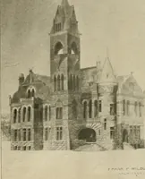 An illustration from Frank P. Milburn, architect, Charlotte, N.C (1899)