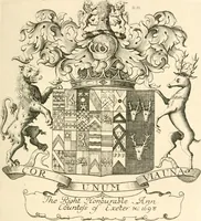 An illustration from Franks bequest. Catalogue of British and American book plates bequeathed to the trustees of the British Museum by Sir Augustus Wollaston Franks (1903)