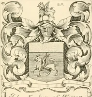 An illustration from Franks bequest. Catalogue of British and American book plates bequeathed to the trustees of the British Museum by Sir Augustus Wollaston Franks (1903)