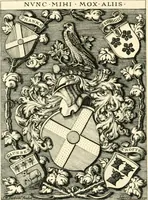 An illustration from Franks bequest. Catalogue of British and American book plates bequeathed to the trustees of the British Museum by Sir Augustus Wollaston Franks (1903)