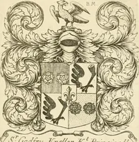 An illustration from Franks bequest. Catalogue of British and American book plates bequeathed to the trustees of the British Museum by Sir Augustus Wollaston Franks (1903)