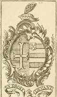 An illustration from Franks bequest. Catalogue of British and American book plates bequeathed to the trustees of the British Museum by Sir Augustus Wollaston Franks (1903)
