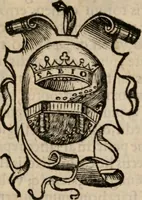 An illustration from Fratris Ambrosii Quistellii Patauini theologi ex ordine fratrum eremitarum D. Augustini ... De verbo Dei : non in sublimitate sermonis, nec inani scientia predica[n]do libellus cum omnibus Christi fidelibus, tu[m] precipue diuini verbi predicatoribus apprime vtillis, ac necessarius : nunc primu[m] in lucem prodiens .. (1537)