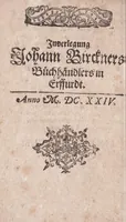 Picture 5 of 6 from Fr. BasilI Valentini Benedicter Ordens Offenbahrung der verborgenen Handgriffe auff das Universal gerichtet : item Conclusiones, oder, Schlussreden aller seiner Schrifften vnd Tractaten von Schwefel, Vitriol vnd Magneten, beydes, der Philosophischen als der Gemeinen : auss jenen entspringt das Universal, auss diesen die Particular. Darbey mit angefügt CornelI Drebbel zu Leyden in Hollandt Tractatus von Natur der Elementen vnd wie sie den Wind, Regen, Blitz vnd Donner verursachen vnd worzu sie nützen (1624), leaf 96
