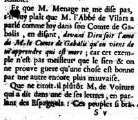 An illustration from Nouvelles observations [microforme] : ou, Guerre civile des françois, sur la langue (1688)
