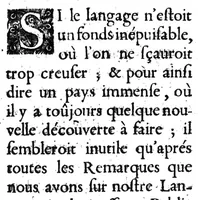 An illustration from Suite des Remarques nouvelles sur la langue françoise [microforme] (1692)