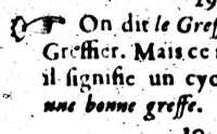 An illustration from Le Génie de la langue françoise. Suite du génie de la langue françoise. [microforme] (1685)
