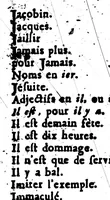 An illustration from Le Génie de la langue françoise. Suite du génie de la langue françoise. [microforme] (1685)