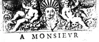An illustration from Trésor de recherches et antiquitez gauloises et françoises réduites en ordre alphabétique [microforme] : et enrichies de beaucoup d'origines, épitaphes, & autres choses rares & curieuses, comme aussi de beaucoup de mots de la langue thyoise ou theuth-franque (1655)