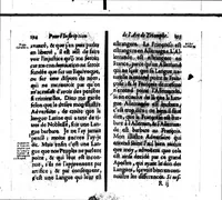 An illustration from Deffence de la langue françoise, pour l'inscription de l'Arc de triomphe [microforme] (1676)