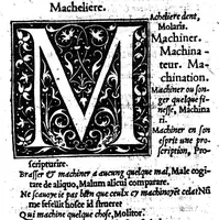 Picture 18 of 33 from Dictionnaire francoislatin, contenant les mots & manières de parler francois, tournez en latin [microforme] (1539), leaf 296