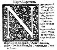 Picture 23 of 33 from Dictionnaire francoislatin, contenant les mots & manières de parler francois, tournez en latin [microforme] (1539), leaf 331