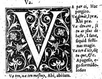 Picture 25 of 33 from Dictionnaire francoislatin, contenant les mots & manières de parler francois, tournez en latin [microforme] (1539), leaf 384