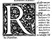 Picture 29 of 33 from Dictionnaire francoislatin, contenant les mots & manières de parler francois, tournez en latin [microforme] (1539), leaf 419