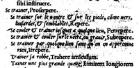 Picture 33 of 33 from Dictionnaire francoislatin, contenant les mots & manières de parler francois, tournez en latin [microforme] (1539), leaf 503