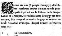 An illustration from La manière de bien traduire d'une langue en autre, d'advantage de la punctuation de la langue françoise, plus des accents d'ycelle [microforme] (1540)