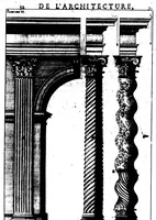 Picture 8 of 53 from Des principes de l'architecture, de la sculpture, de la peinture, et des autres arts qui en dépendent [microforme] : avec un dictionnaire des termes propres à chacun de ces arts (1676), leaf 54