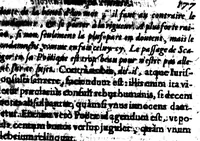 An illustration from Liberté de la langue françoise dans sa pureté [microforme] (1651)