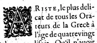 Picture 4 of 16 from Letres de Phyllarque à Ariste, où il est traité de l'éloquence françoise [microforme] (1627), leaf 104