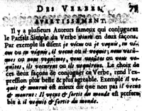 An illustration from Nouvelle methode pour apprendre facilement les principes et la pureté de la langue françoise [microforme] (1656)