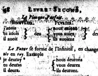 An illustration from Nouvelle methode pour apprendre facilement les principes et la pureté de la langue françoise [microforme] (1656)