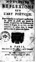 Picture 2 of 35 from Nouvelles reflexions sur l'art poétique [microforme] (1668), leaf 1
