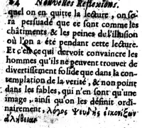 An illustration from Nouvelles reflexions sur l'art poétique [microforme] (1668)