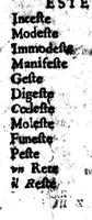 Picture 13 of 23 from Promptuaire d'unisons ordonné et disposé méthodiquement. Pour tous ceux qui voudront composer promptement en vers françois [microforme] (1585), leaf 398