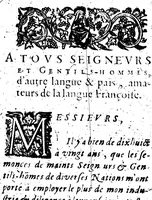 An illustration from Grammaire et syntaxe françoise [microforme] (1632)