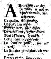 Picture 7 of 21 from Grammaire françoise [microforme] (1684), leaf 191