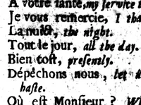 An illustration from Grammaire françoise [microforme] (1684)