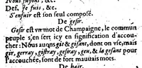 An illustration from Grammaire françoise, rapportée au langage du temps [microforme] (1640)