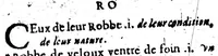 An illustration from Curiositez françoise, pour supplement aux dictionnaires; ou, Recueil de plusieurs belles proprietez, avec une infinté de proverbes & quolibets, pour l'explication de toutes sortes de livres [microforme] (1640)