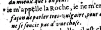 An illustration from Curiositez françoise, pour supplement aux dictionnaires; ou, Recueil de plusieurs belles proprietez, avec une infinté de proverbes & quolibets, pour l'explication de toutes sortes de livres [microforme] (1640)
