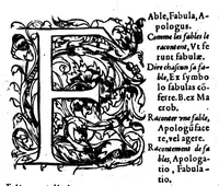 An illustration from Dictionnaire françois latin, auquel les mots françois, avec les manières d'user d'iceulx, sont tournez en latin [microforme] (1564)