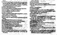 An illustration from Dictionnaire françois latin, auquel les mots françois, avec les manières d'user d'iceulx, sont tournez en latin [microforme] (1564)
