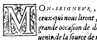 Picture 3 of 19 from Celt-hellenisme, ou, Etymologic des mots francois tirez du graec [microforme] : plus preuves en general de la descente de nostre langue (1581), leaf 3