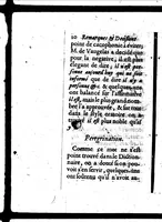 Picture 7 of 58 from Remarques et decisions de l'Académie Françoise [microforme] (1698), leaf 34
