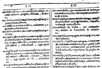 An illustration from Tesoro de las tres lenguas, francesa, italiana y española [microforme] = Thresor des trois langues, francoise, italiene, espagnolle : auquel est continue l'explication de toutes les trois respectivement l'une par l'autre : divisé en deux parties ... (1609)